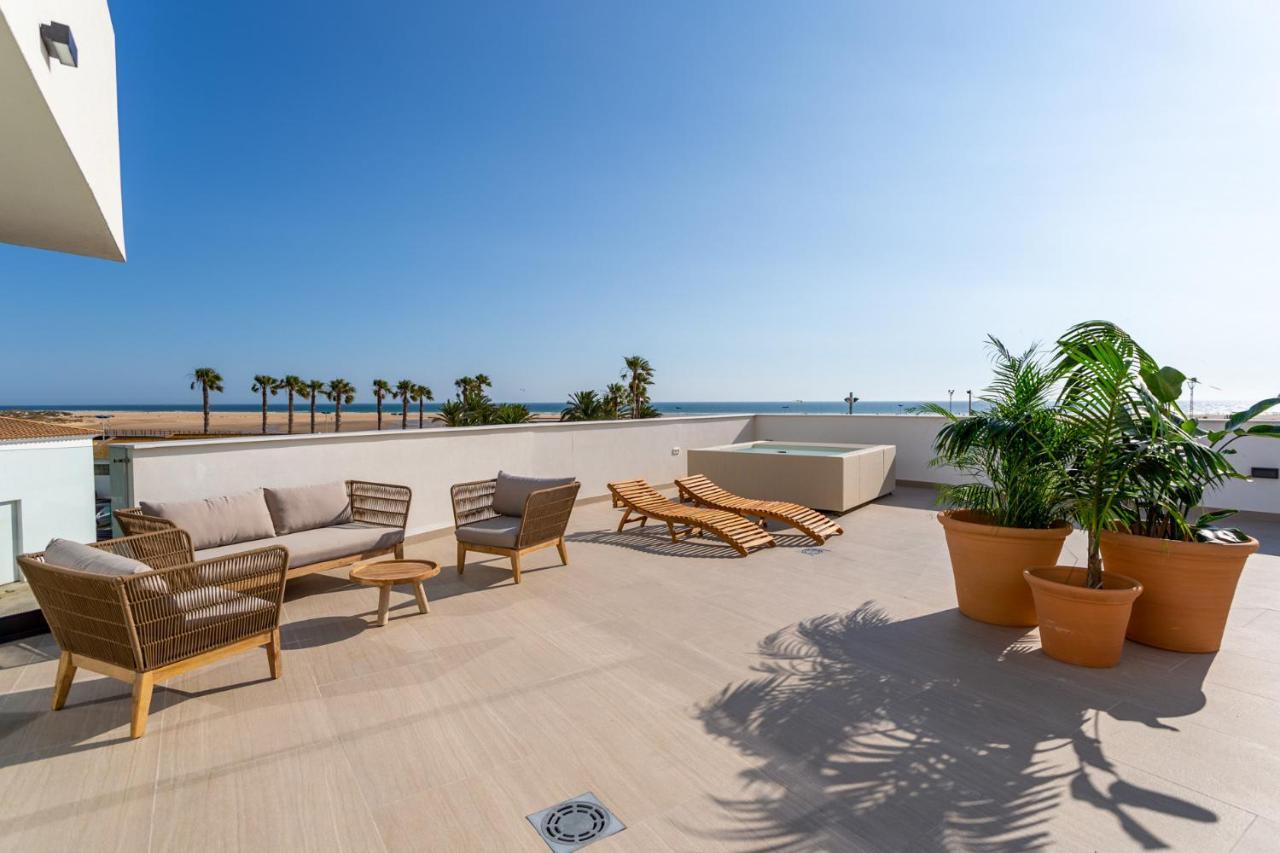 Hotel Apartamentos Hamus Conil De La Frontera Extérieur photo
